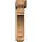 Ekena Millwork Merced Craftsman Rough Sawn Bracket w/ Offset Brace, Western Red Cedar, 6"W x 26"D x 26"H BKT0604X26X26MRC04RWR - alternate 3